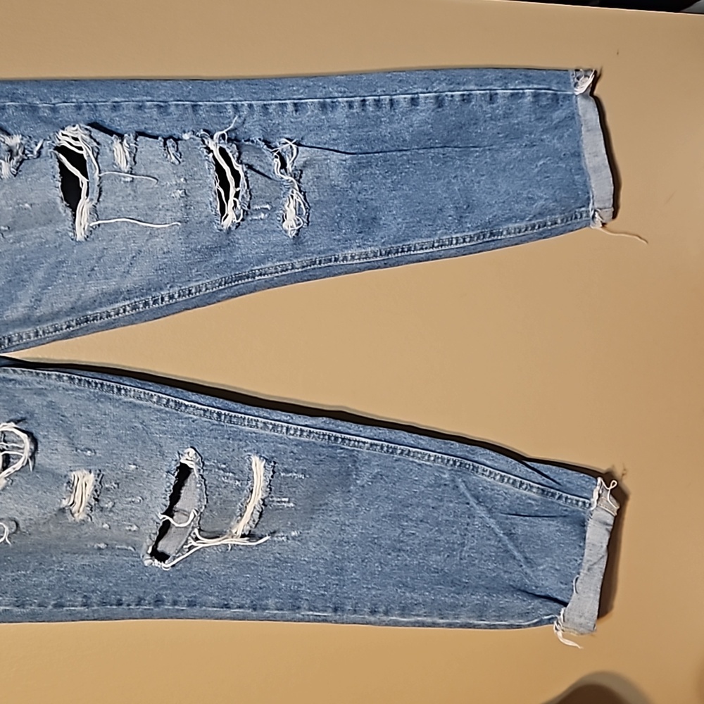 Free People/We The Free Distressed Jeans - Picture 5 of 13